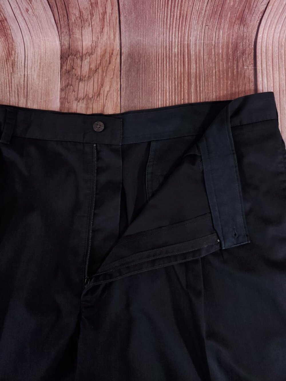 Polo Golf Ralph Lauren Classic Golf Shorts Mens Size 42 Pleated Crest Logo Black - Picture 6 of 16